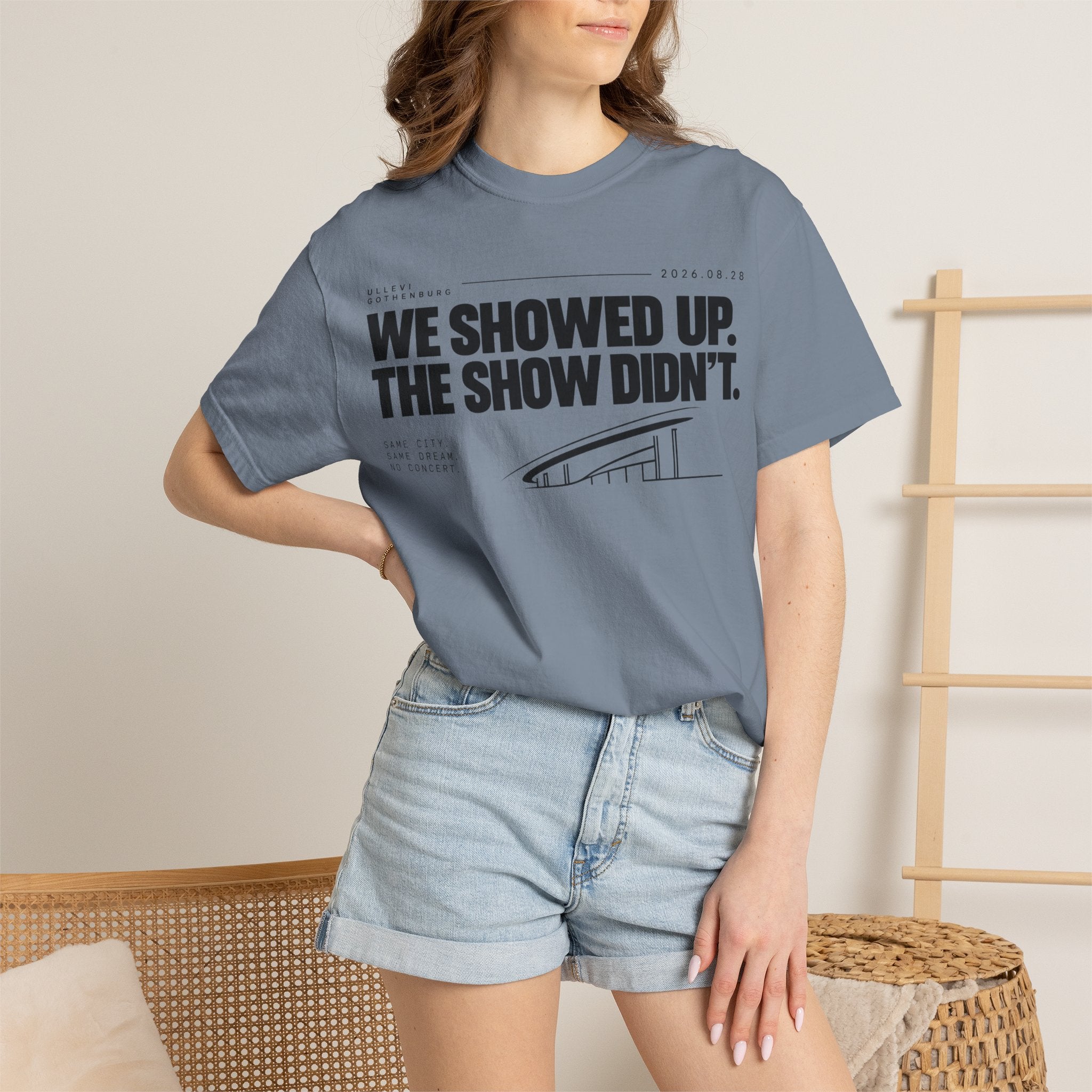 WE SHOWED UP. THE SHOW DIDN’T.