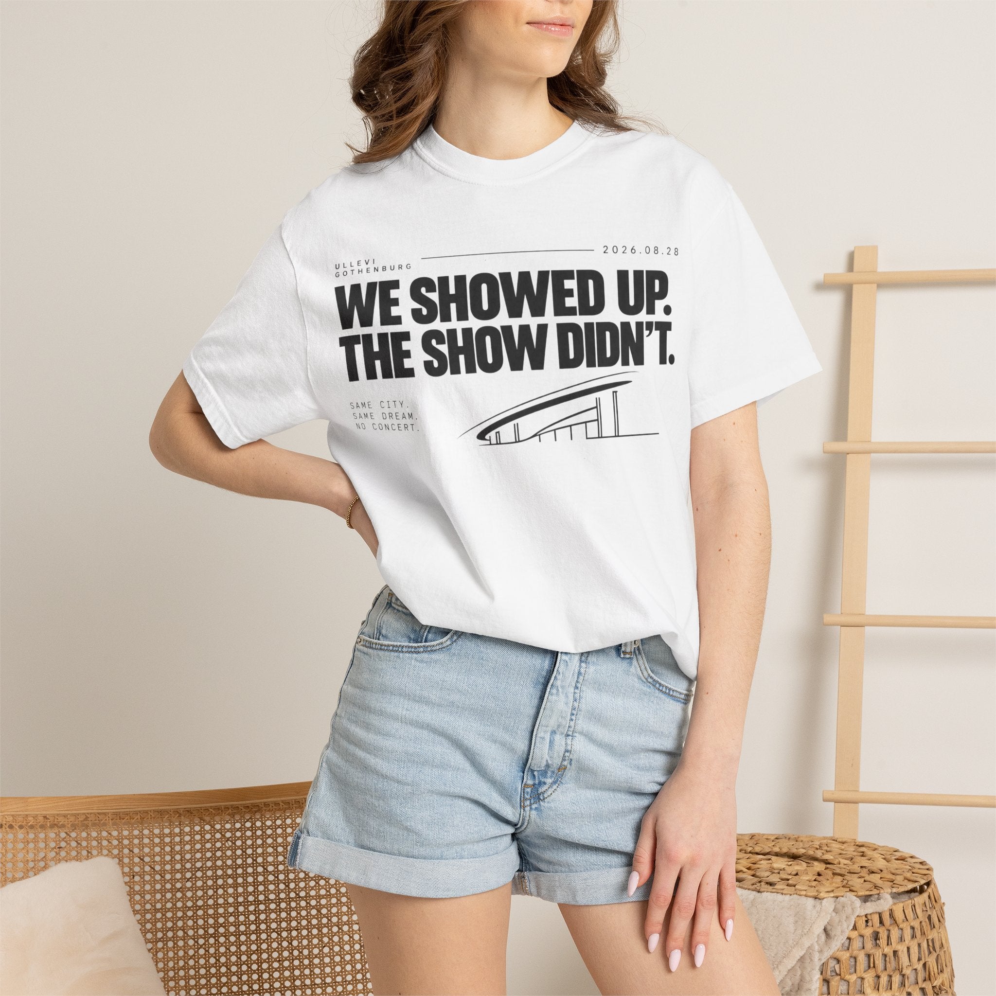 WE SHOWED UP. THE SHOW DIDN’T.